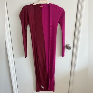Staud Color Block Dress/Cardigan - XS but stretches